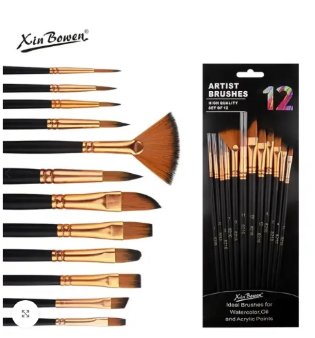 12pcs Paint Brush Set HB-8216