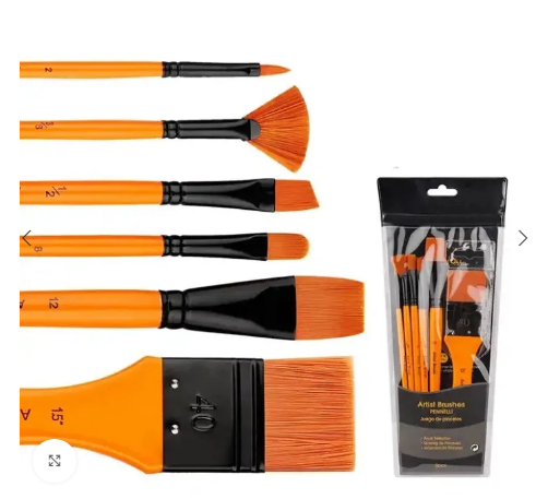 6pcs Paint Brush Set HB-2281