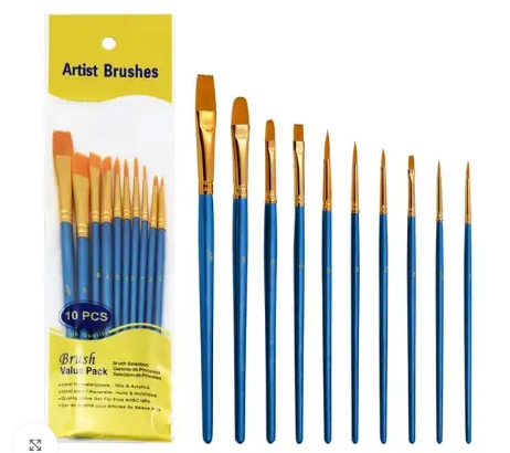 Home 
PAINT BRUSH
Professional Artist Paint Brushes Set Nylon Hair – 10PCS HB-2874