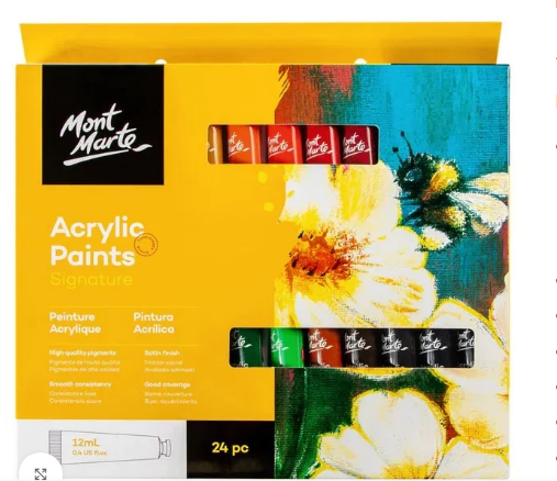 Acrylic Paints Set Signature 24pc x 12ml