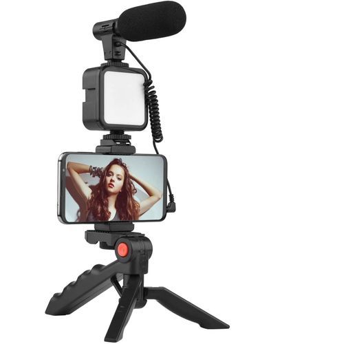 Professional Phone/Camera Video Recording Vlogging Kit For Video Making