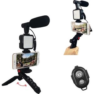 Professional Phone/Camera Video Recording Vlogging Kit For Video Making