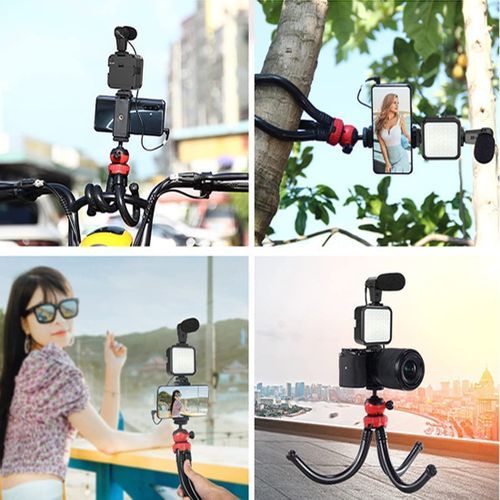 Professional Phone/Camera Video Recording Vlogging Kit For Video Making