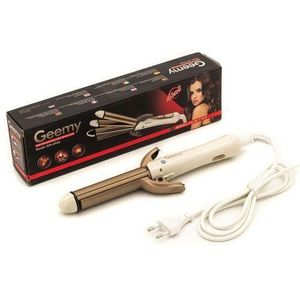 Geemy 4-in-1 Flat Iron Hair Straightener & Curler Tourmaline Ceramic Plates Hair Styler for Straightening Curling Waving Crimping Fast Heat Adjustable Temperature Professional Salon Tool