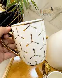 6 PCS Ceramic Mug Set – Stylish Everyday Mugs for Tea & Coffee | Durable, Elegant, and Perfect for Home, Office, or Gifting Occasions