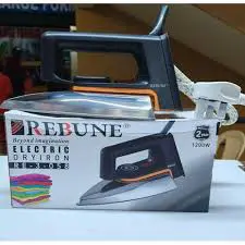 Heavy-Duty 1000W Dry Iron – Fast Heat-Up, Non-Stick Soleplate & Ergonomic Grip for Effortless Ironing Every Day!