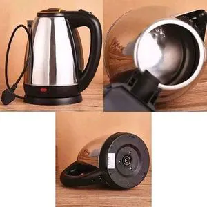 1.8L Electric Kettle – Fast Boil, Auto Shut-Off & Energy Efficient Stainless Steel Design for Home, Office & Hostel Use ☕⚡