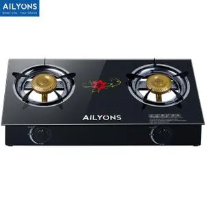 Double Burner Glass Table Top Gas Cooker – Sleek Design, Fast Auto Ignition, Durable Tempered Glass Surface & Energy Efficient Burners for Modern Kenyan Kitchens 🔥🍳