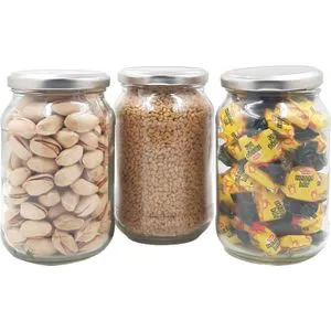 5pcs 500ml Milly Premium Glass Jar Set – Airtight, Elegant & Durable Storage Solution for Spices, Snacks, Tea, Coffee & More | Ideal for Kenyan Homes & Organized Living