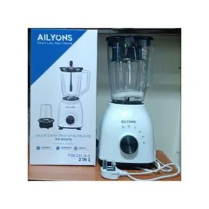 AILYONS 2-in-1 Electric Blender – Powerful Performance, Multipurpose Blending & Sleek Kitchen Design 💪🥤