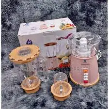 Nunix AK100 2-in-1 Blender with Grinder – Powerful, Efficient & Versatile Kitchen Essential for Smoothies and Grinding Needs