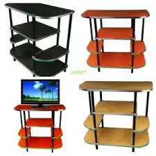 Modern 3-Tier Wooden Multipurpose TV Stand – Organize, Elevate & Transform Your Living Space in Style! 🪵📺