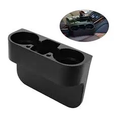 Universal Car Seat Gap Storage Organizer with Dual Cup Holders – Declutter & Upgrade Your Ride | Smart, Stylish Storage Solution for Every Kenyan Driver