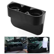 Universal Car Seat Gap Storage Organizer with Dual Cup Holders – Declutter & Upgrade Your Ride | Smart, Stylish Storage Solution for Every Kenyan Driver