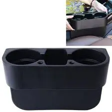 Universal Car Seat Gap Storage Organizer with Dual Cup Holders – Declutter & Upgrade Your Ride | Smart, Stylish Storage Solution for Every Kenyan Driver