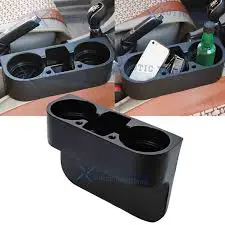 Universal Car Seat Gap Storage Organizer with Dual Cup Holders – Declutter & Upgrade Your Ride | Smart, Stylish Storage Solution for Every Kenyan Driver