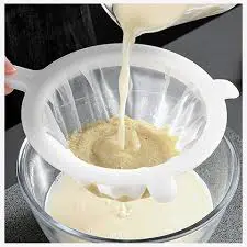 Durable Kitchen Nylon Mesh Strainer & Milk Sieve – Fine Filter for Tea, Juice, Porridge, Milk & Smoothies | Heat-Resistant, Easy to Clean & Perfect for Daily Use in Kenya