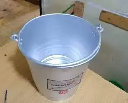 Heavy-Duty 10 Litres Aluminium Milking Bucket – Rustproof, Lightweight & Built for Daily Dairy Collection in Kenya