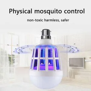 Instant Mosquito Killer Lamp – 15W Insect Repellent Night Light Bulb | Safe, Silent & Powerful Mosquito Zapper for Indoor Use – Dual-Function LED Light & Bug Killer