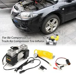 12V 150PSI Heavy-Duty Double Cylinder Car Air Pump – Portable Tire Inflator for Kenyan Drivers & Adventurers | Fast, Reliable & Easy to Use