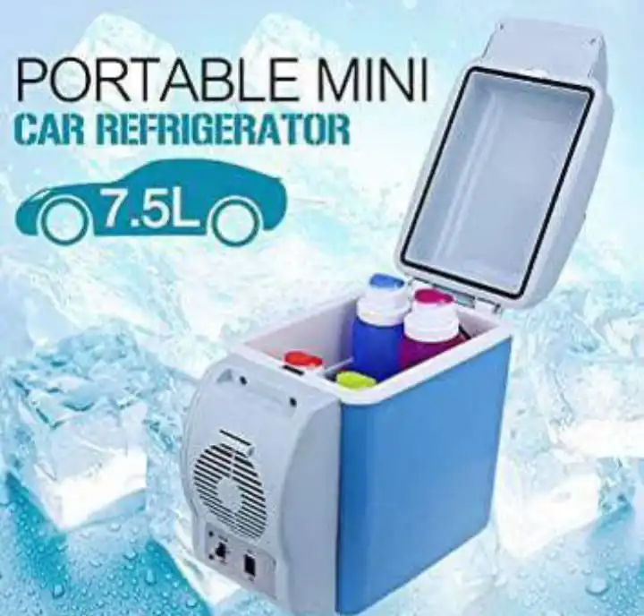 7.5L Portable Car Refrigerator – Mini Electric Cooler & Warmer, Energy Efficient | Perfect for Travel, Camping & Road Trips in Kenya
