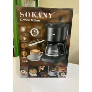 Sokany Coffee Maker – Premium Drip Coffee Machine | Fast Brewing, Rich Aroma & Sleek Design for Café-Style Coffee at Home or Office in Kenya
