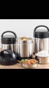 HOT POT Food Flask Hand Pan Hotpot – Durable Stainless Steel, Non-Slip Base, Scratch Resistant, Portable Handle Lid, Heat Retention & Leakproof Design for Food Storage and Travel