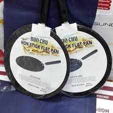 Flat Non-stick Chapati Pan 34 CM Granite Aluminum Alloy – Heavy Duty Kitchen Cookware for Perfect Chapati, Pancakes, Roti & Crepes, Durable Non-Stick Coating, Easy to Clean & Even Heat Distribution