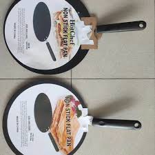Flat Non-stick Chapati Pan 34 CM Granite Aluminum Alloy – Heavy Duty Kitchen Cookware for Perfect Chapati, Pancakes, Roti & Crepes, Durable Non-Stick Coating, Easy to Clean & Even Heat Distribution