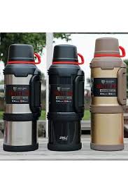 3.6L KD Carpto Stainless Steel Vacuum Flask – Double Wall Thermal Insulated Flask for Hot & Cold Beverages, Durable Leak-Proof Travel Coffee & Tea Dispenser with Easy Pour Handle