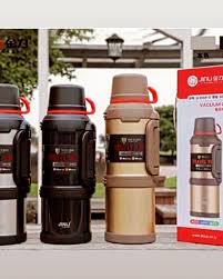 3.6L KD Carpto Stainless Steel Vacuum Flask – Double Wall Thermal Insulated Flask for Hot & Cold Beverages, Durable Leak-Proof Travel Coffee & Tea Dispenser with Easy Pour Handle