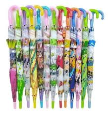 Fashion Kids Umbrella with Free Whistle – Cartoon Themes, Strong & Durable Rain Protection for Boys & Girls, Lightweight, Portable, Windproof, Stylish & Fun for All Weather Use