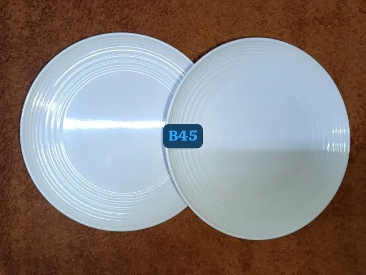 Set Of 6pcs Ceramic Round Kitchen Dinner Plates – Durable, Stylish, and Perfect for Everyday Use, Chip-Resistant and Heat-Friendly