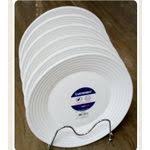 Set Of 6pcs Ceramic Round Kitchen Dinner Plates – Durable, Stylish, and Perfect for Everyday Use, Chip-Resistant and Heat-Friendly
