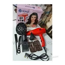 2200W Professional Home and Salon Hair Dryer – Fast Drying, Ionic Blow Dryer with Heat & Speed Settings for Smooth, Shiny, Frizz-Free Hair