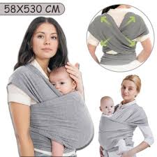 Baby Wrap Carrier Breathable Infant Sling For Babies Girl And Boy Adjustable Baby Bags Baby Carriers Wraps Baby Sling Wrap – Comfortable, Safe & Adjustable Newborn Carrier for Parents