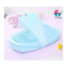 Happy Baby Portable & Foldable Baby Sleeping Nest/ Mosquito Net – Comfortable, Safe, and Travel-Friendly Baby Bed for Newborns and Infants, Breathable Material, Easy to Fold and Carry, Lightweight Des