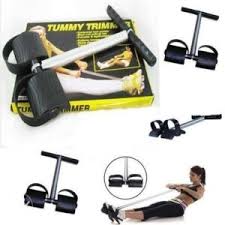 Tummy Trimmer Elastic Sit Up Pull Rope Pedal Resistance Band Powerful Spring Drawstring Tummy Trimmer Equipment Portable Home Gym for Full Body Fitness, Weight Loss, Strength Training, Core Workout, M