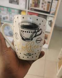 12 PCS White Ceramic Coffee Mugs Set High Quality Durable Ceramic Cups for Coffee Tea Hot Chocolate Milk Home Office Cafe Use Dishwasher Safe Elegant Design