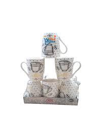 12 PCS White Ceramic Coffee Mugs Set High Quality Durable Ceramic Cups for Coffee Tea Hot Chocolate Milk Home Office Cafe Use Dishwasher Safe Elegant Design