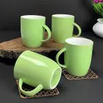 Premium Classic Ceramic Mugs (6PCS) – Elegant Durable Ceramic Coffee & Tea Cups with Thick Ergonomic Handles, Heat Retaining Design, Chip-Resistant Finish, Ideal for Home Office Kitchen Use