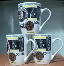 Premium Ceramic Mugs Set of 6 – Stylish Coffee & Tea Cups for Home, Office, Gifts (High Quality, Durable, Elegant Design)