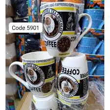 Premium Ceramic Mugs Set of 6 – Stylish Coffee & Tea Cups for Home, Office, Gifts (High Quality, Durable, Elegant Design)