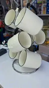 12 Japanese Ceramic Mugs – Premium Porcelain Tea Coffee Cups for Home, Office, Parties, Dishwasher Safe, Elegant Design, Heat Resistant, Gift Set with 12 Saucers, Microwave Safe for All Everyday Today