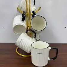 12 Japanese Ceramic Mugs – Premium Porcelain Tea Coffee Cups for Home, Office, Parties, Dishwasher Safe, Elegant Design, Heat Resistant, Gift Set with 12 Saucers, Microwave Safe for All Everyday Today