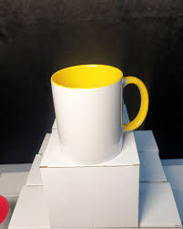 Strong Ceramic Tea Cup Mug with Thick Ergonomic Handle, Chip Resistant Durable Ceramic, Classic Kitchen Design for Home & Restaurant Use, Indoor or Outdoor Beverage Cup (Set)