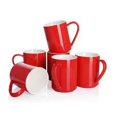 520ml Gradient Ceramic Mug with Comfortable Handle – Stylish Durable Coffee, Tea & Milk Cup for Home Office, Perfect Gift for Couples, Microwave Safe, Limited Stock Cozy Sips