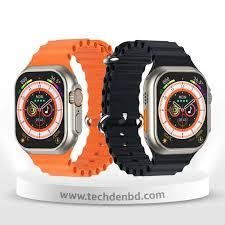 D9 Ultra 2+1 Smart Watch with Dual Strap, HD Display, Bluetooth Calling, Waterproof Fitness Tracker, Heart Rate Monitor, Sports Watch for Android & iOS, Men and Women