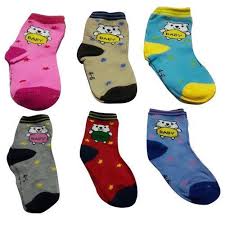 Fashion Lovely Colourful Children's Socks 6 Pairs, Soft Cotton Kids Socks for Boys & Girls, Comfortable, Durable, Breathable, Cute Cartoon & Animal Designs