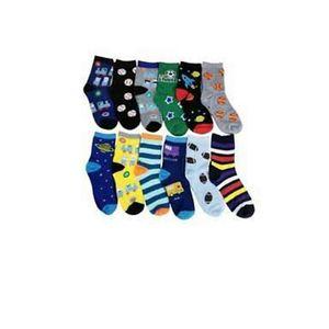 Fashion 12PCs Happy Kids Socks – Colorful Cotton Socks Pack for Boys and Girls, Soft, Comfortable, and Durable Everyday Wear